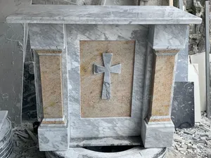 Marble Church Altar, a Significant Piece of Religious Furniture