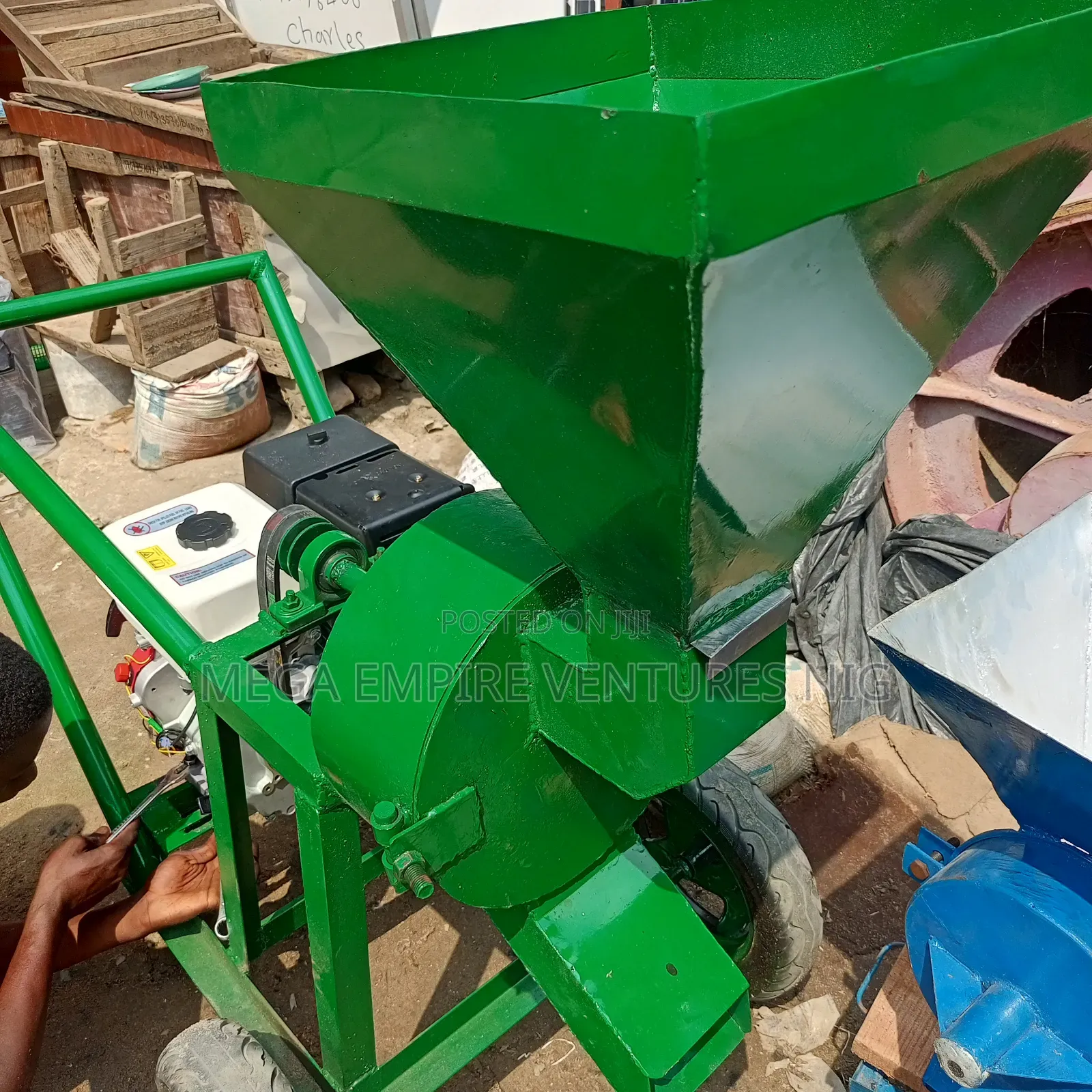 Mobile Palm Kernel Cracker