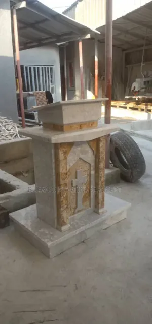 Modern Marble Church Pulpit