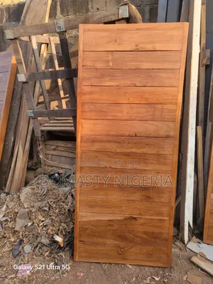 Mahogany Bulletproof Security Door