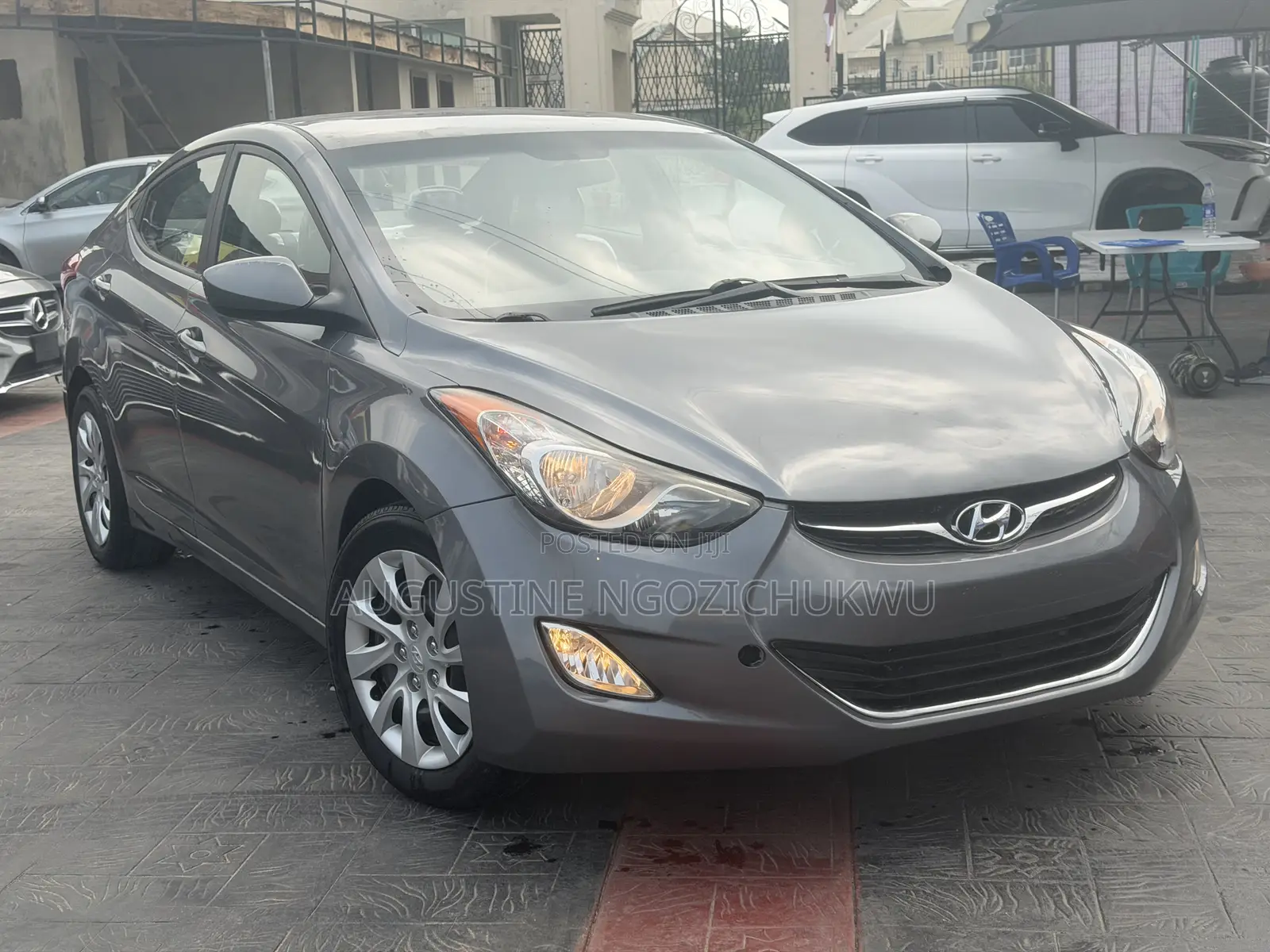 Hyundai Elantra GLS Automatic 2012 Gray