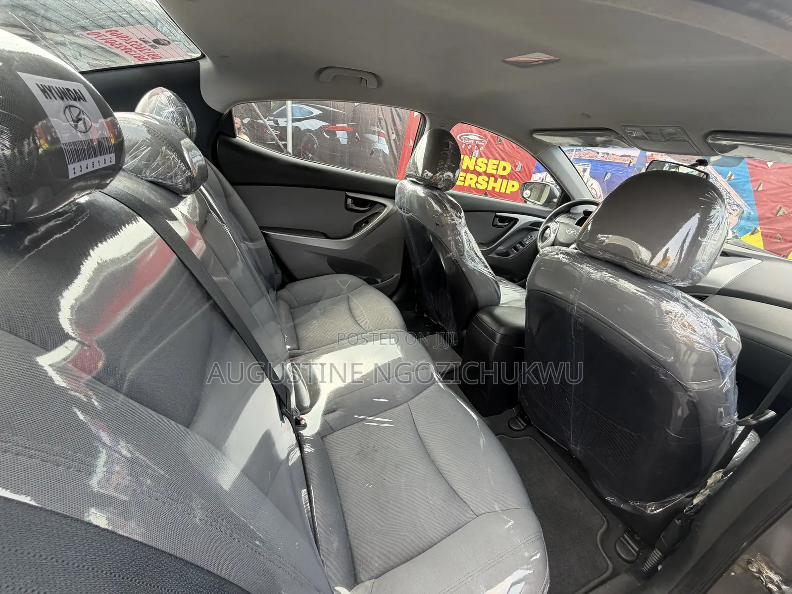 Hyundai Elantra GLS Automatic 2012 Gray