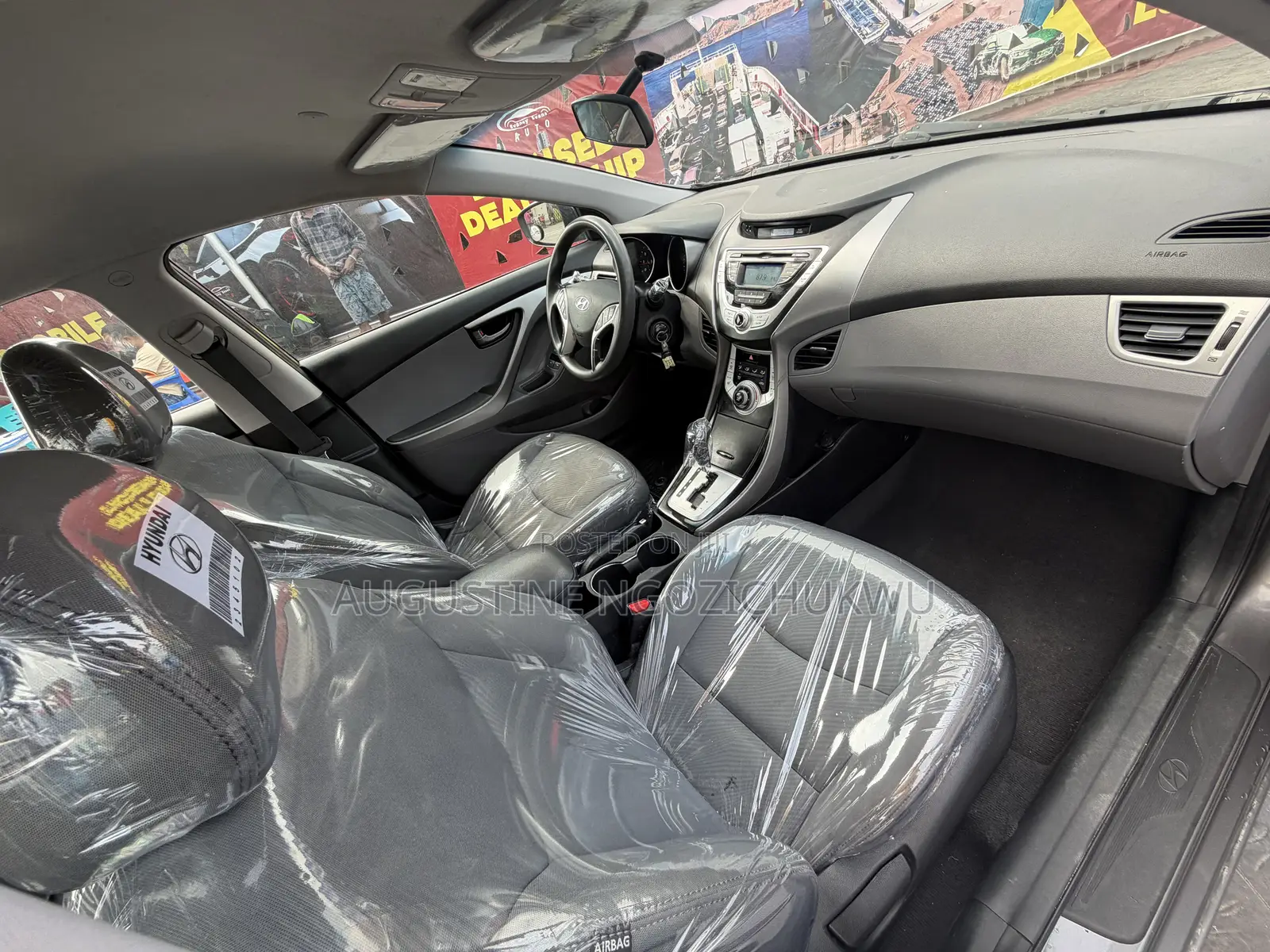 Hyundai Elantra GLS Automatic 2012 Gray