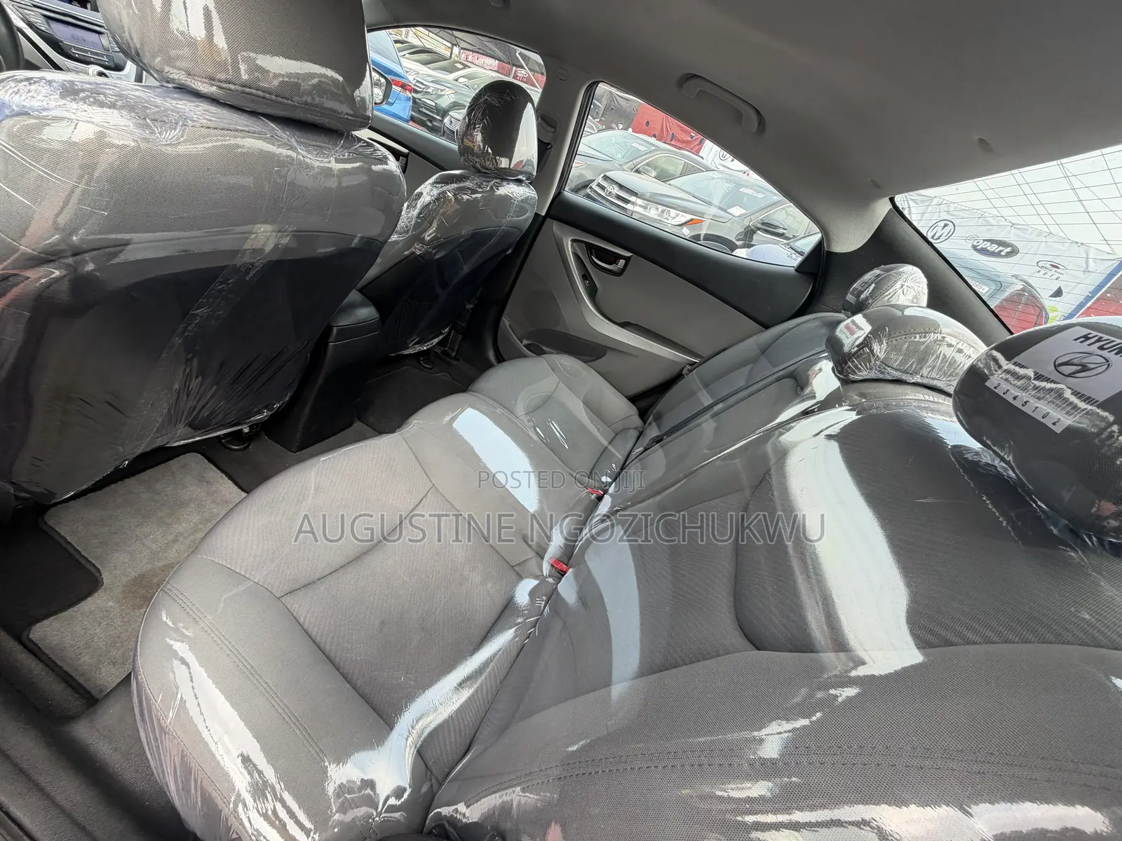 Hyundai Elantra GLS Automatic 2012 Gray