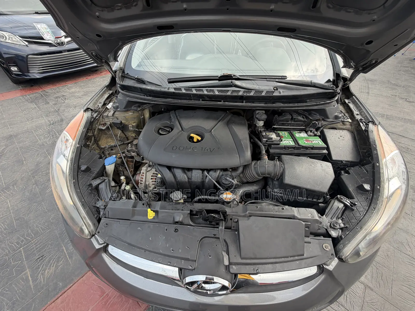 Hyundai Elantra GLS Automatic 2012 Gray