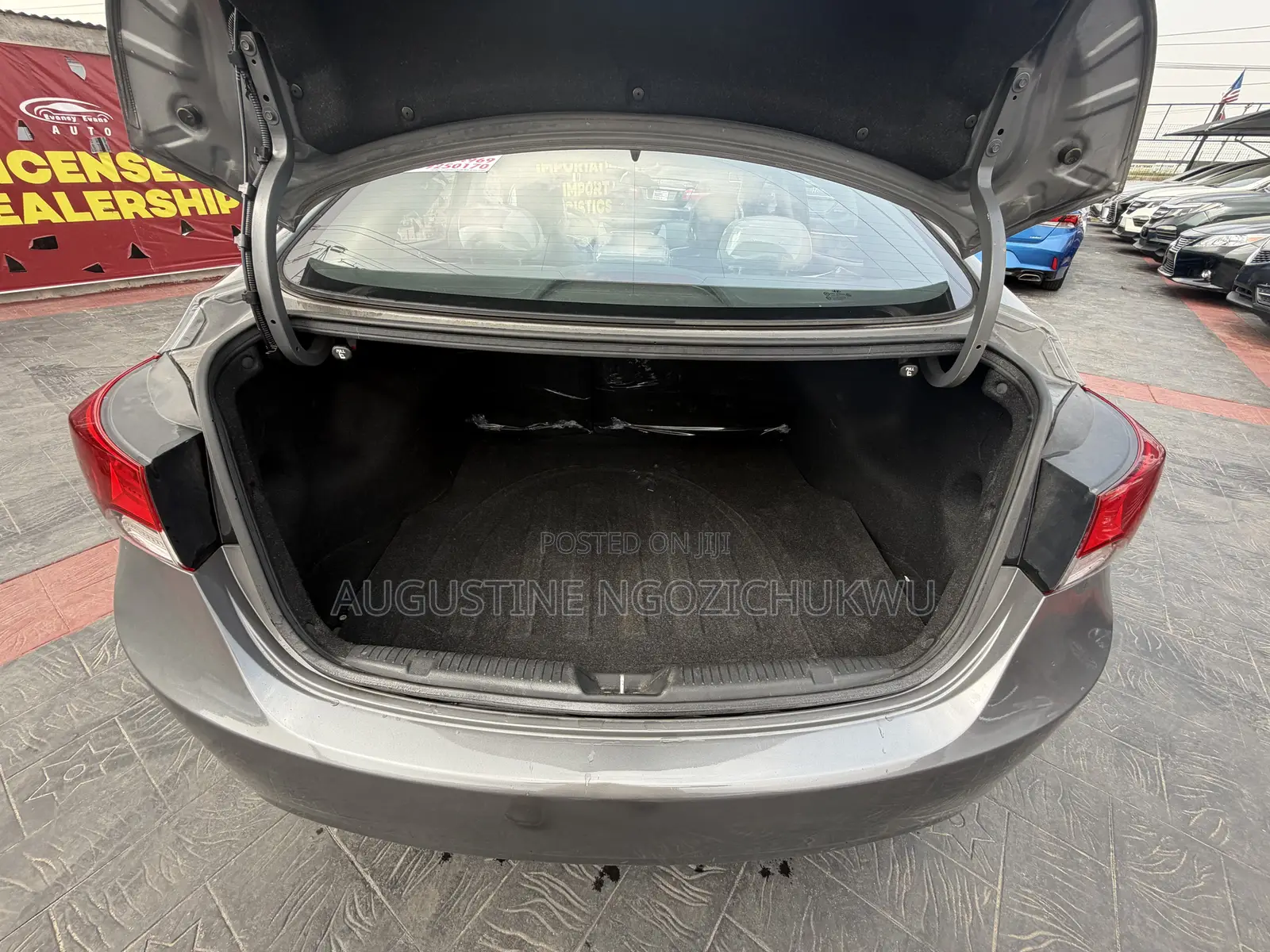 Hyundai Elantra GLS Automatic 2012 Gray