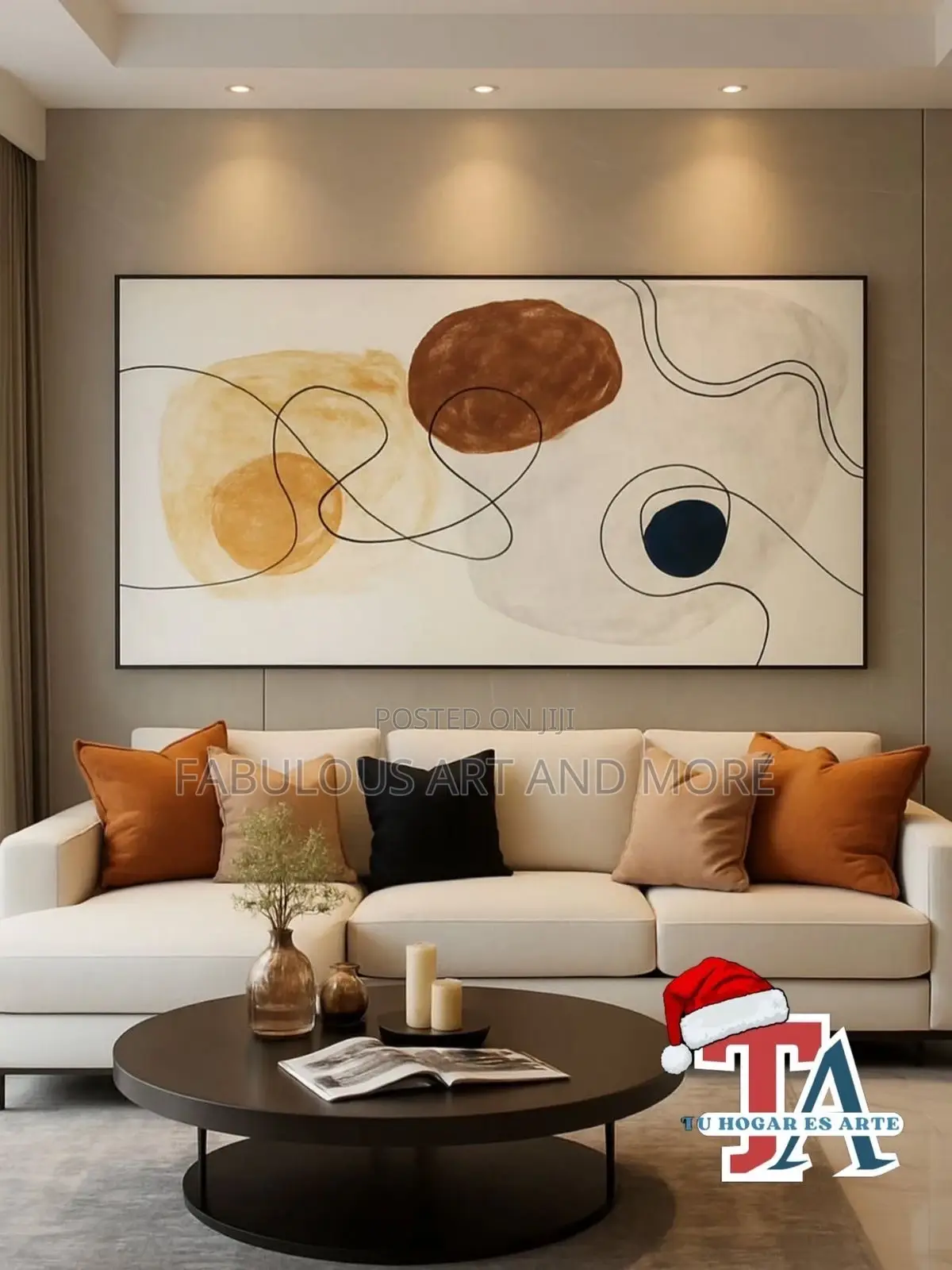 Abstract Canvas Artwork