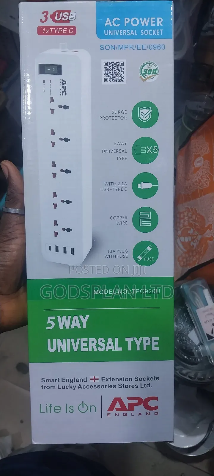 Apc Extension With Surge Protector