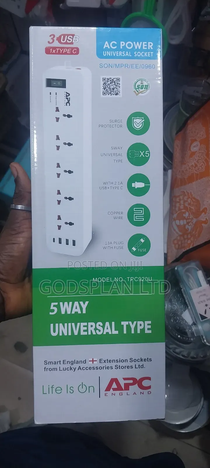 Apc Extension With Surge Protector