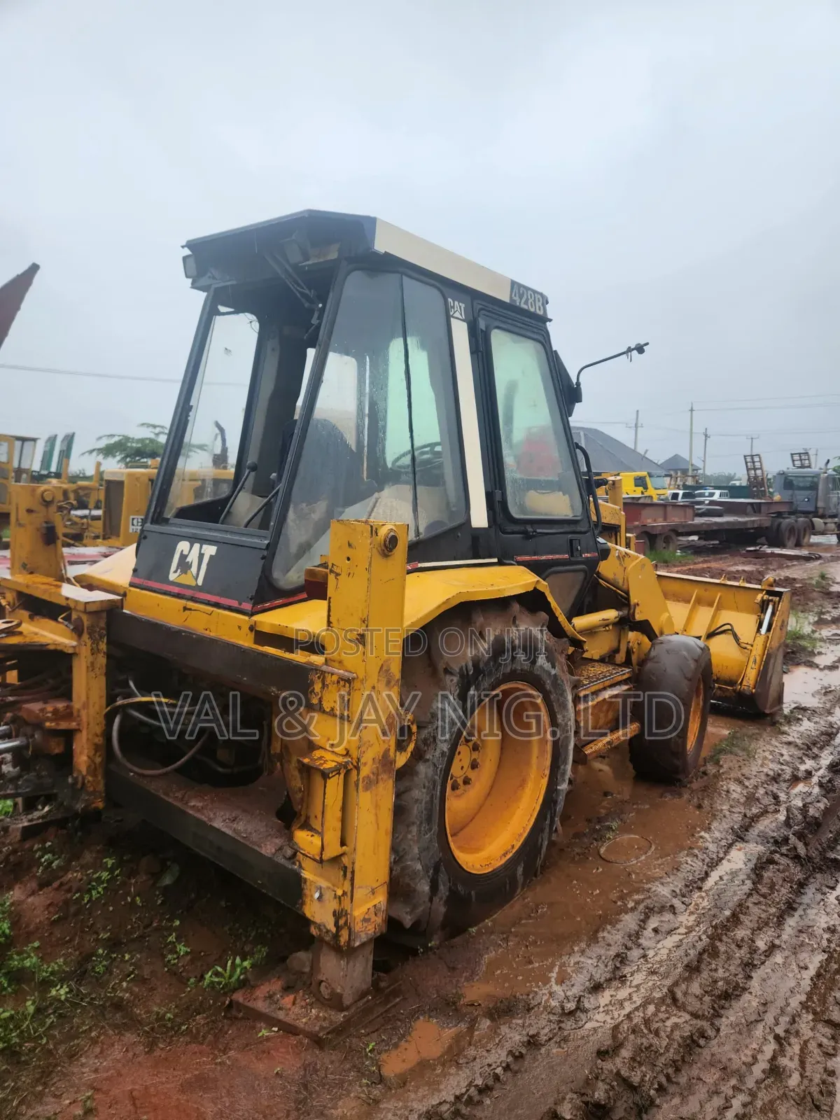 Cat Backhoe Loader 428b - Construction Company Use