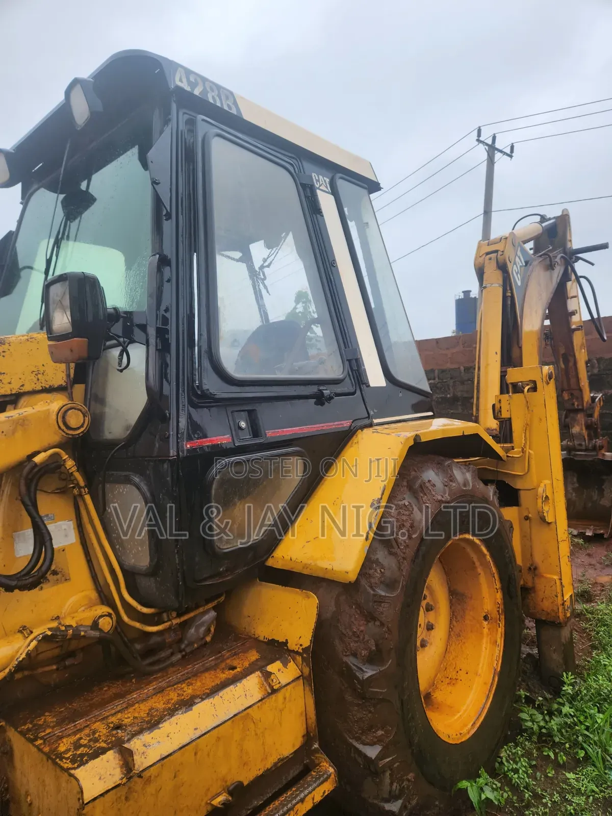 Cat Backhoe Loader 428b - Construction Company Use