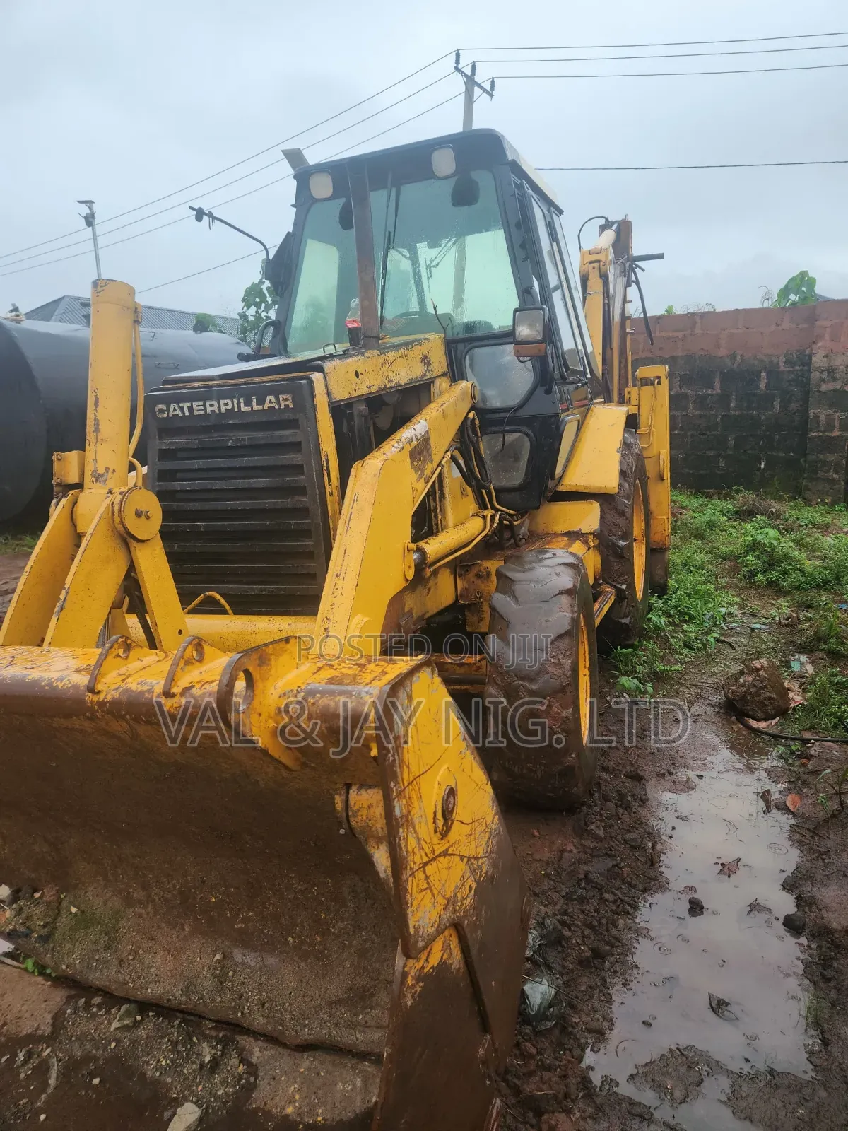 Cat Backhoe Loader 428b - Construction Company Use