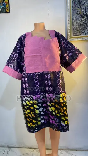 Short Kampala Patches Gowns