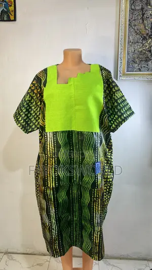 Short Kampala Patches Gowns