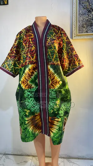 Short Kampala Patches Gowns