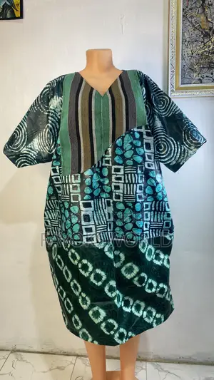 Short Kampala Patches Gowns