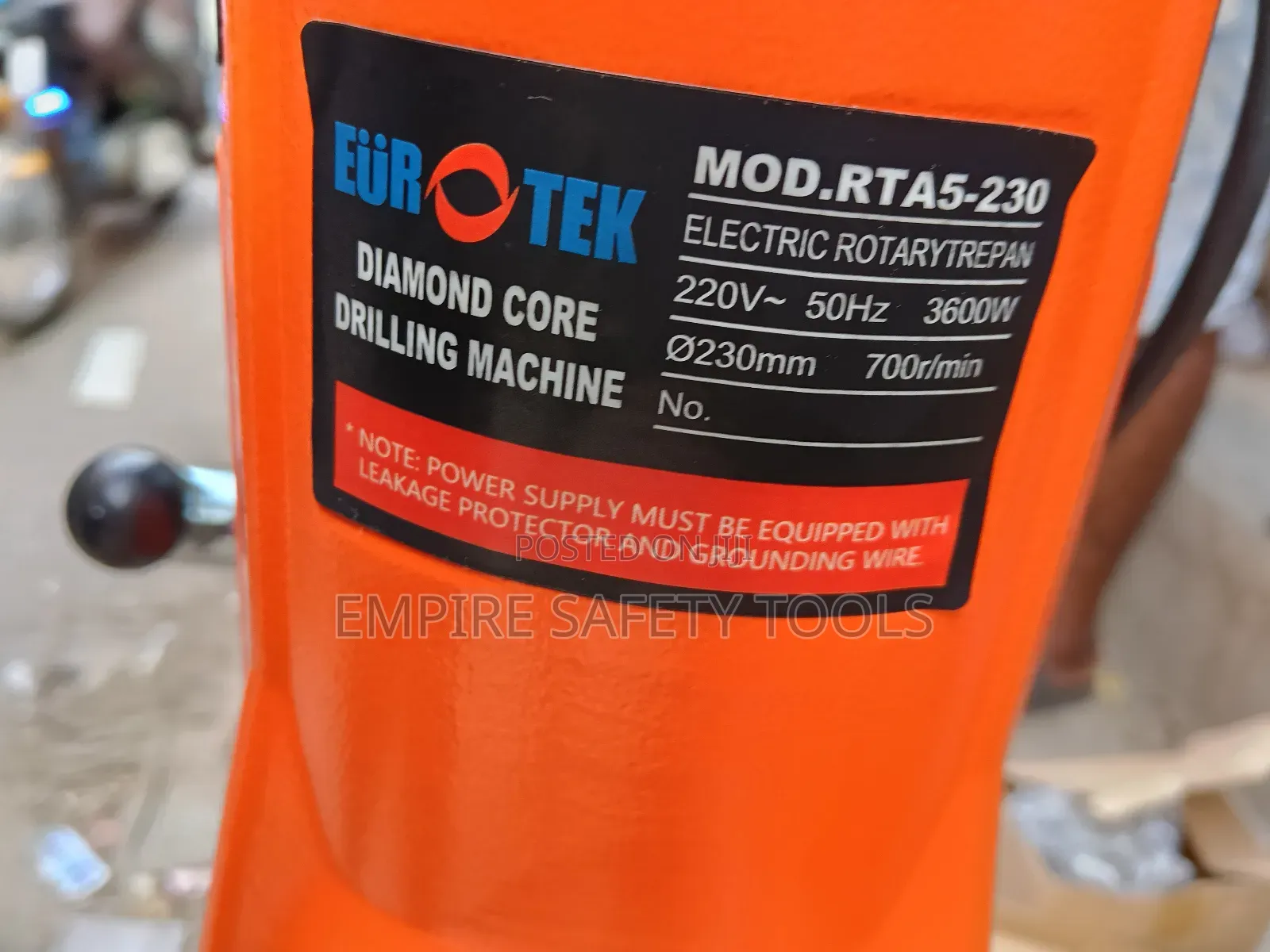 230mm Diamond Core Drill