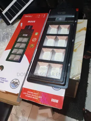 800watts/8eyes Solar Hybrid Mode Street Light