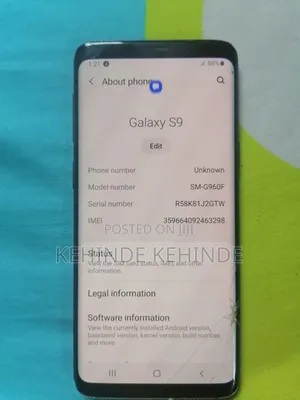 Samsung Galaxy S9 64 GB Black