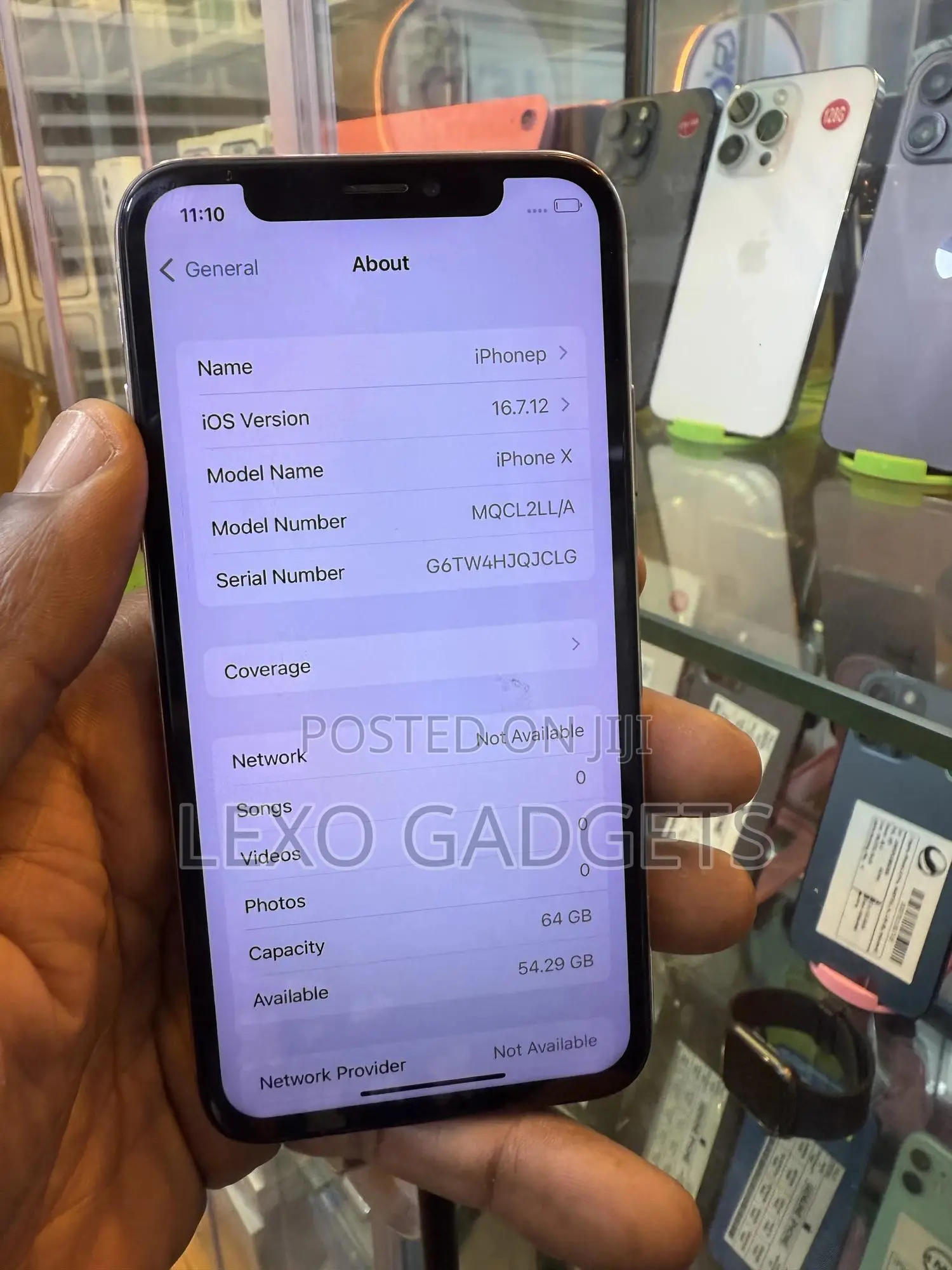 Apple iPhone X 64 GB White