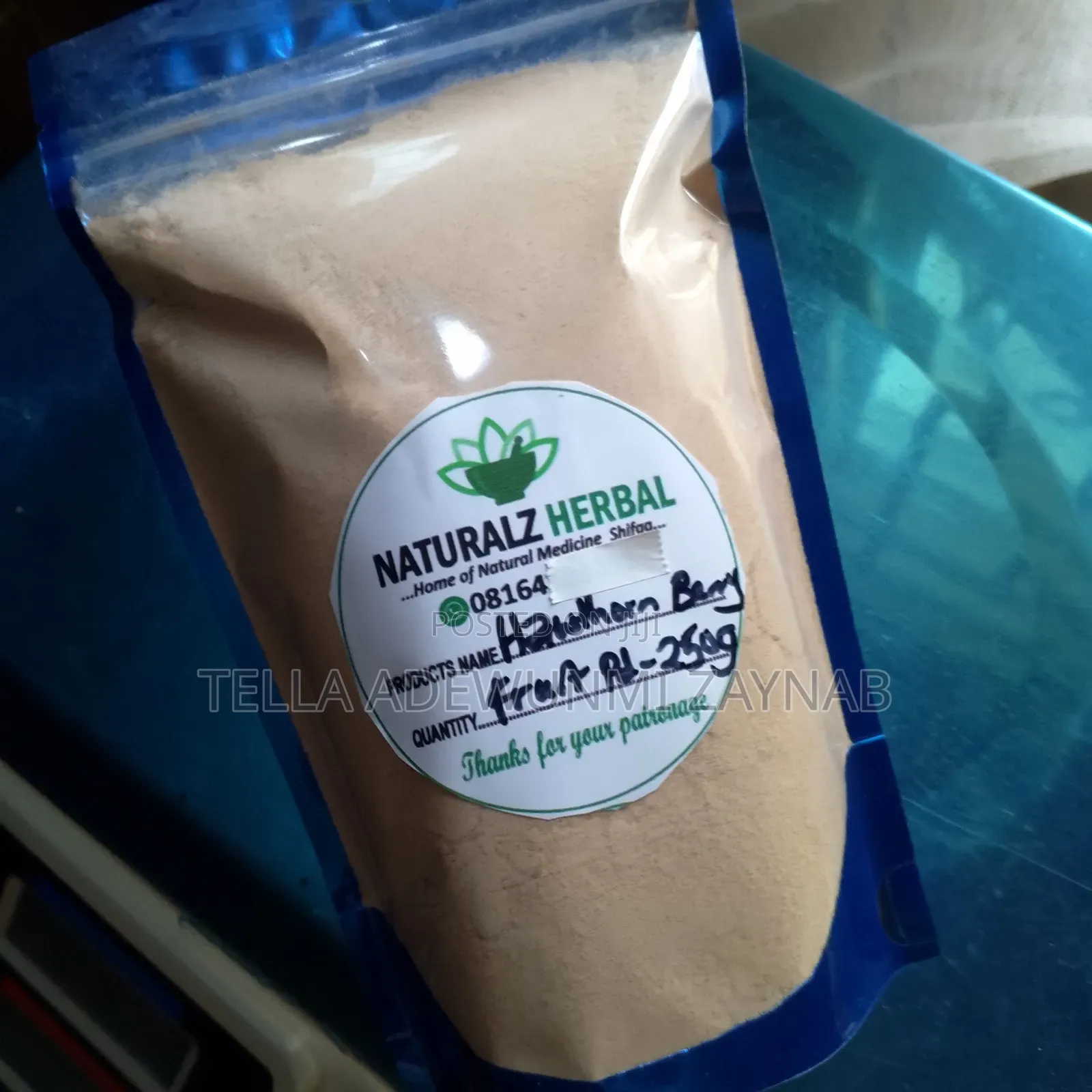 Hawthorn Berry Fruit Powder -250g