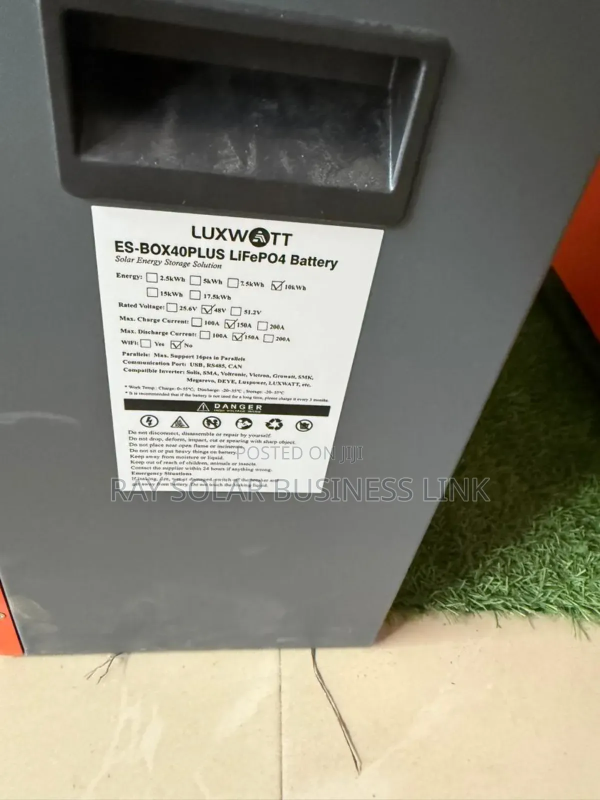 Luxwatt 10kwh Battery