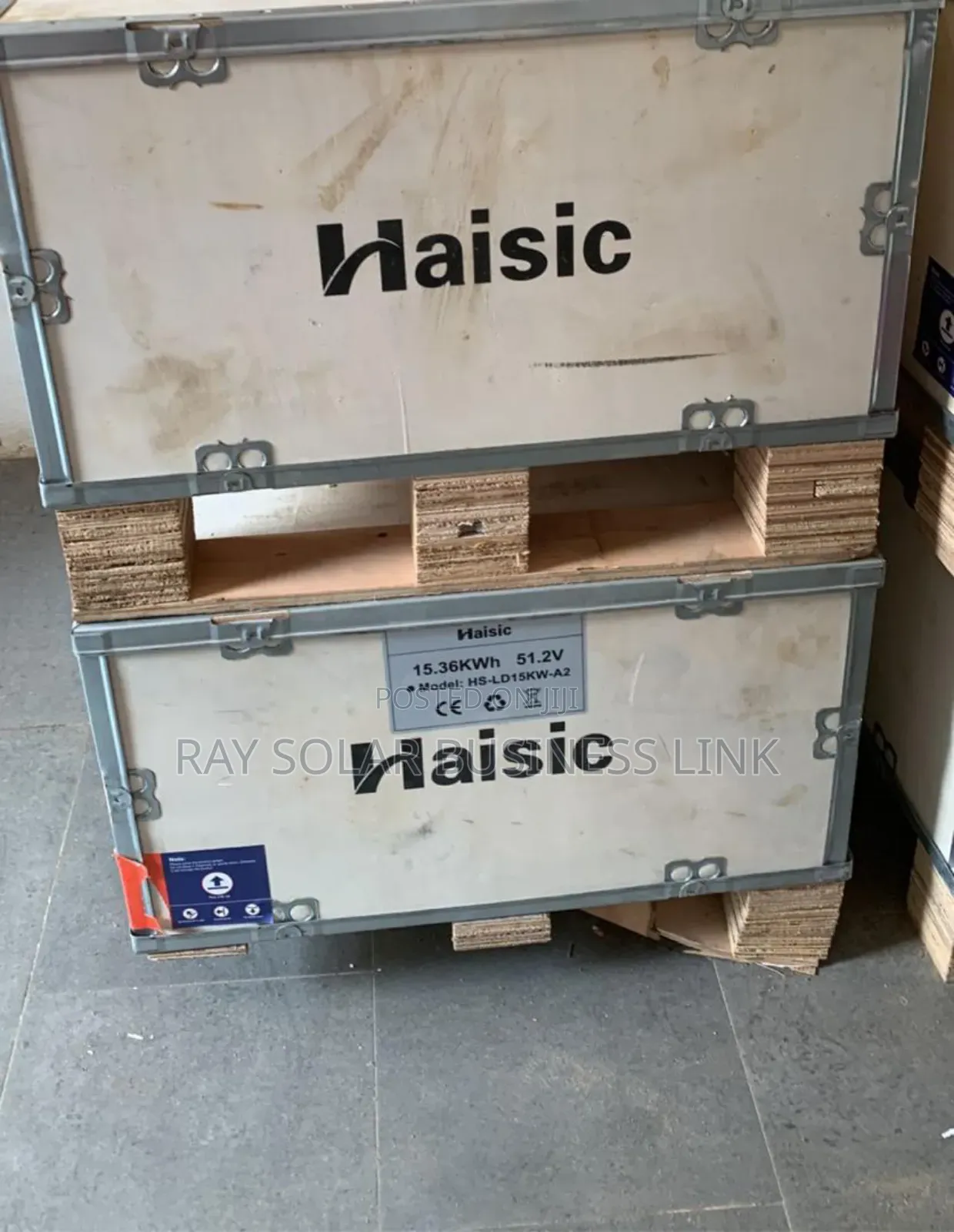 15.36kwh Haisic Lithium Battery