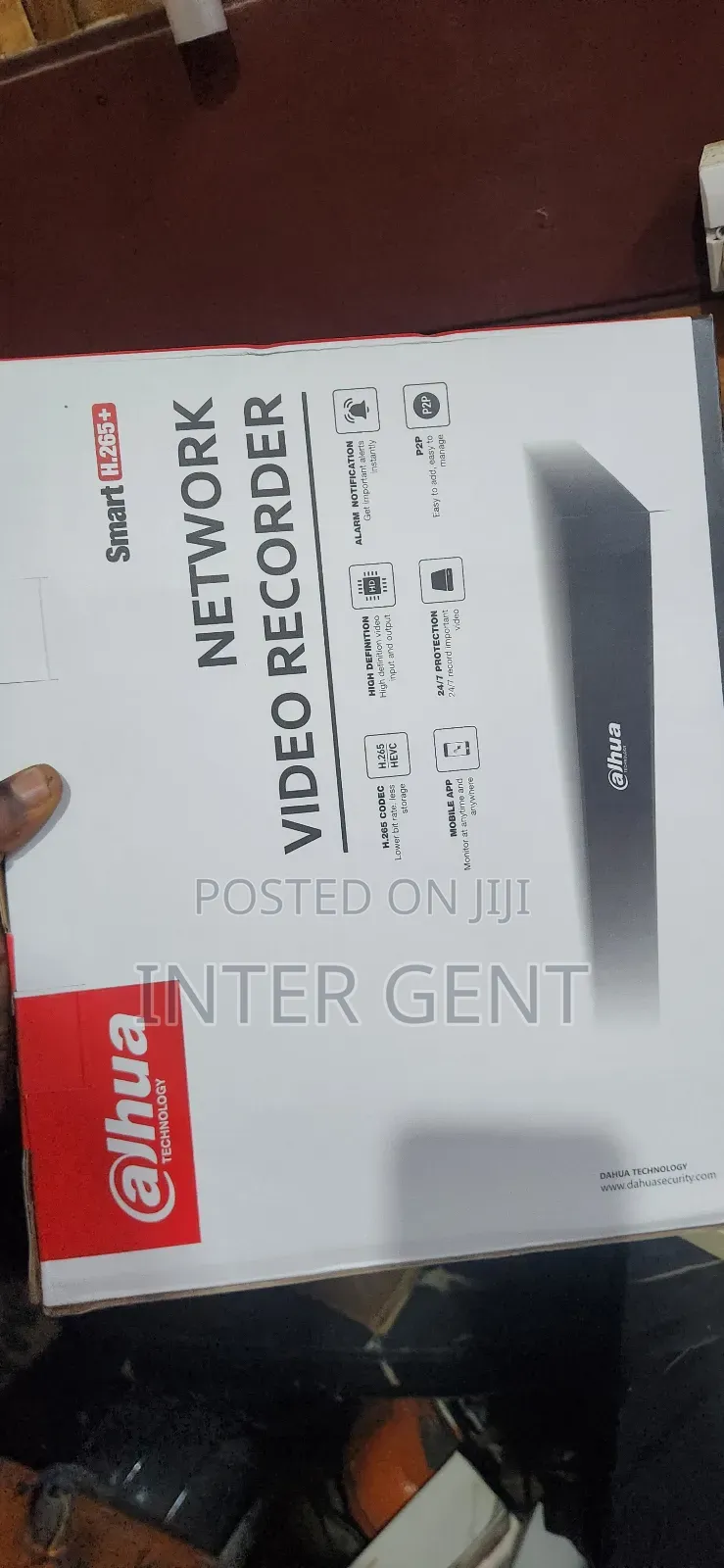 8 Channel NVR Video Recorder Dahua
