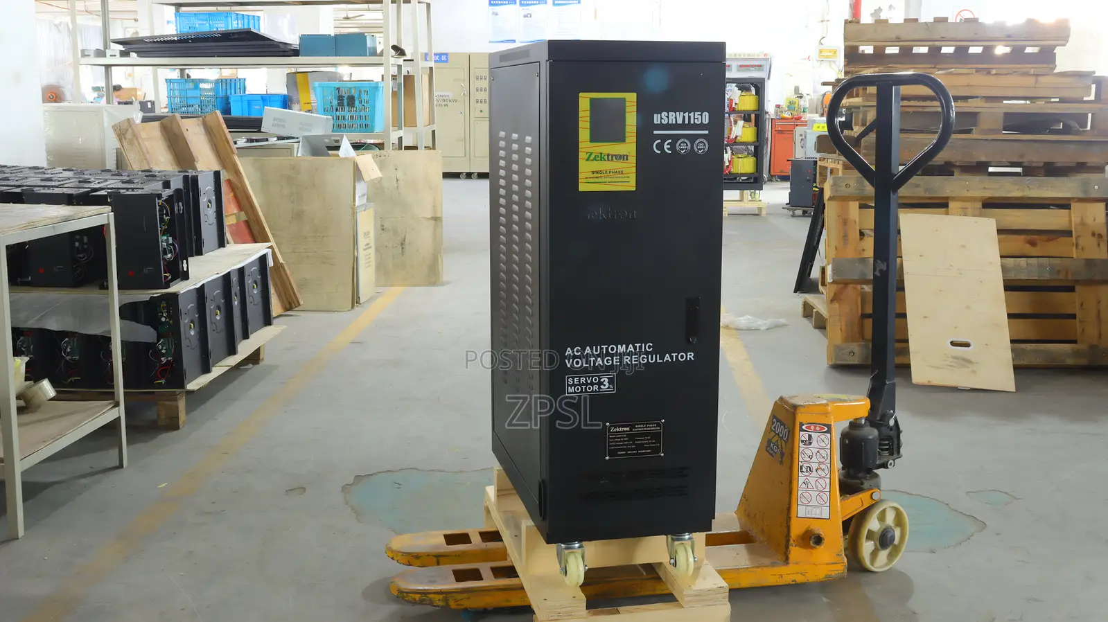 50kva Zektron Servo Automatic Voltage Stabilizer 80-260v