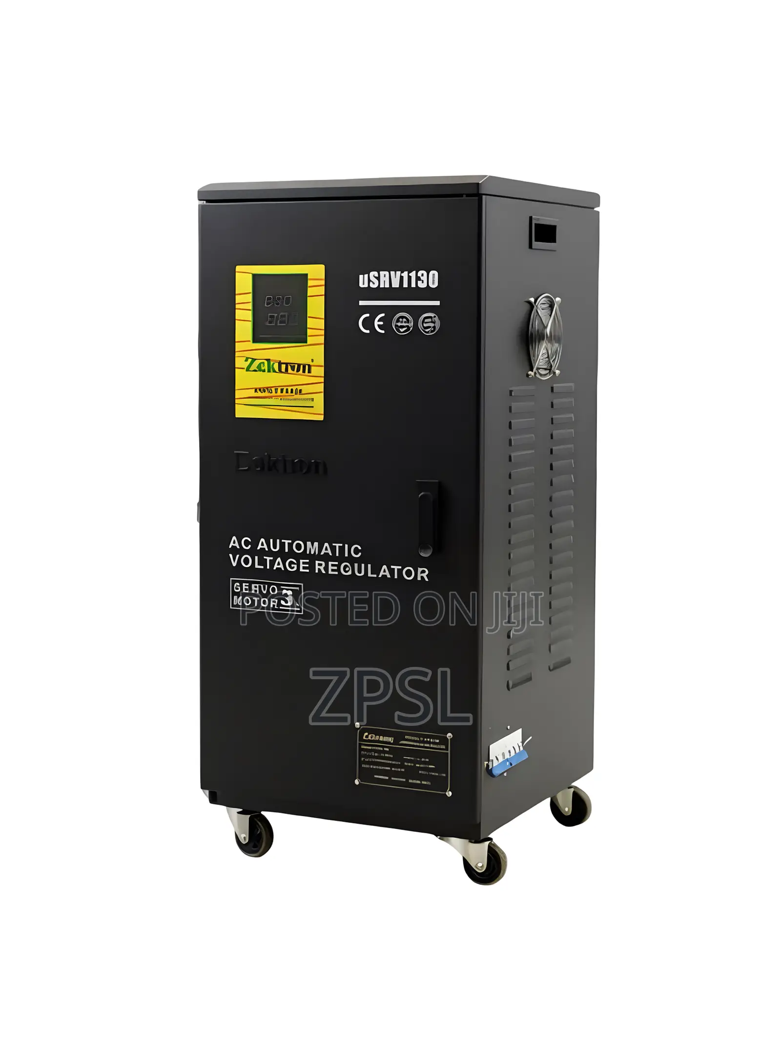 30kva Zektron Servo Automatic Voltage Stabilizer 80v-260v