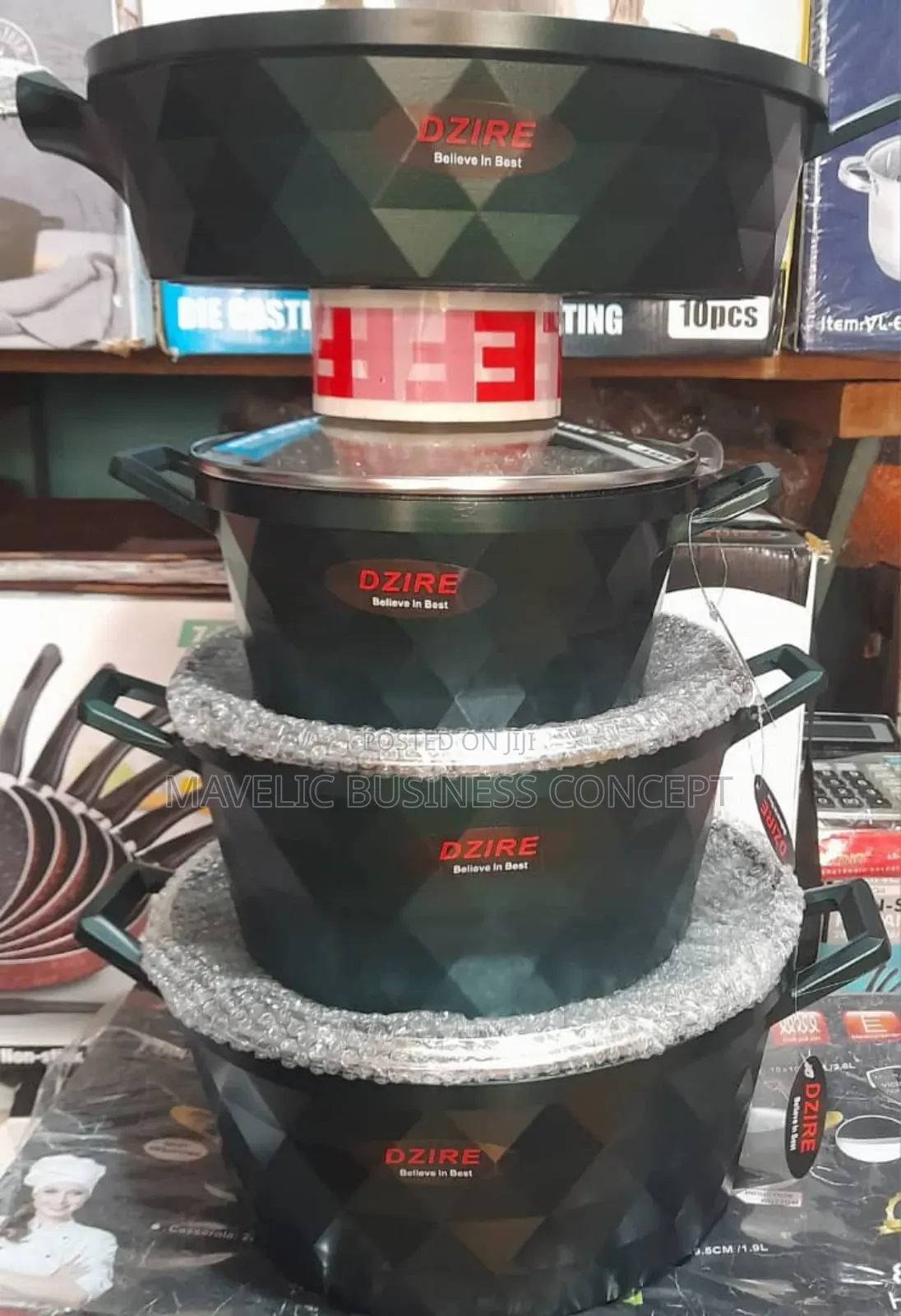Dzire Granite Pot With Frying Pan