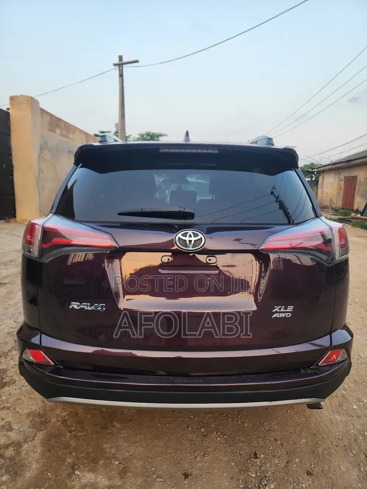 Toyota RAV4 2017 Burgundy