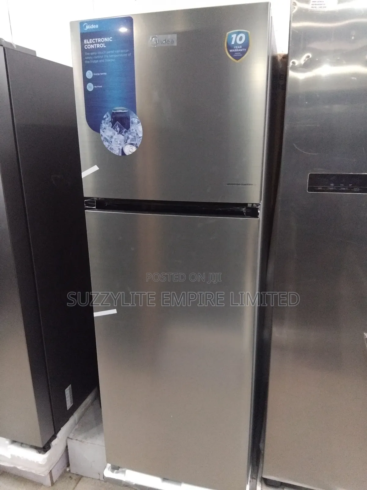Midea 463l Double Door Refrigerator