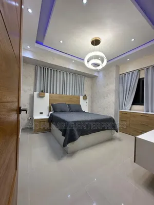 4/5by6 Wooden Bedframe With Bedside Cabinet