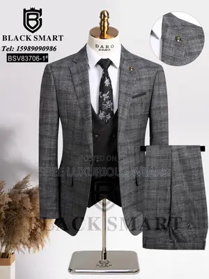 Classic Real Men’S Checkers Suits