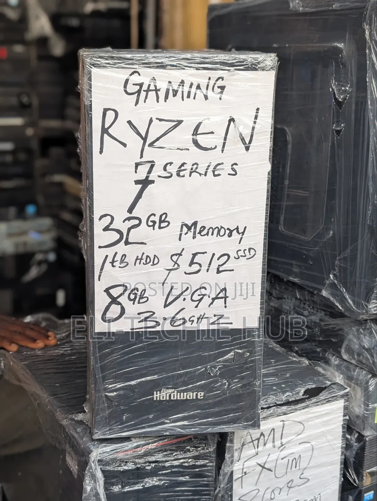 Laptop Origin PC 32GB AMD Ryzen 7 HDD+SSD 512GB