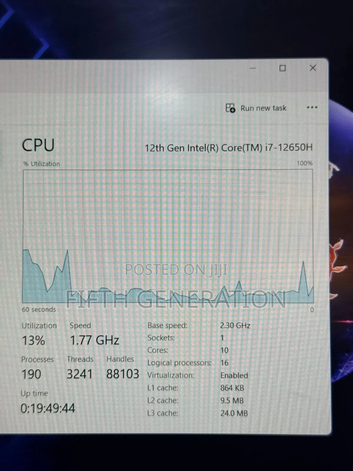 Laptop MSI GF63 16GB Intel Core i7 SSD 512GB