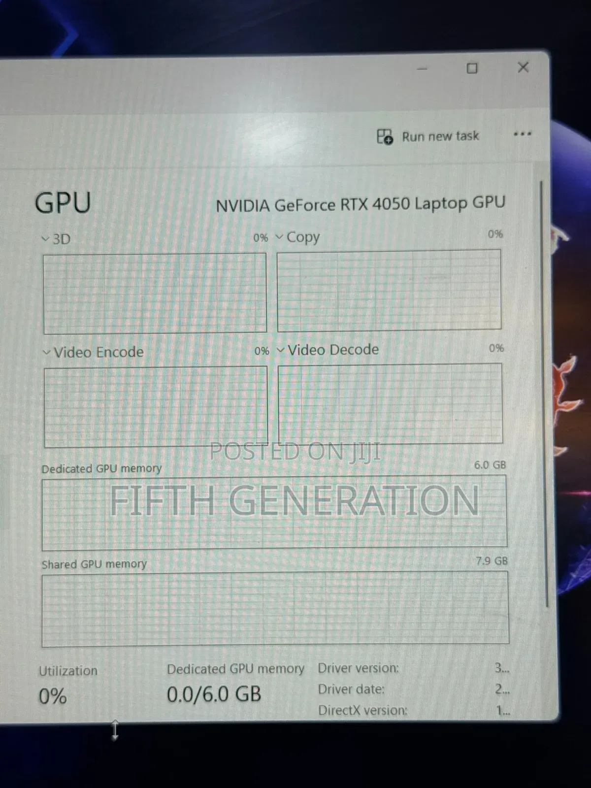 Laptop MSI GF63 16GB Intel Core i7 SSD 512GB