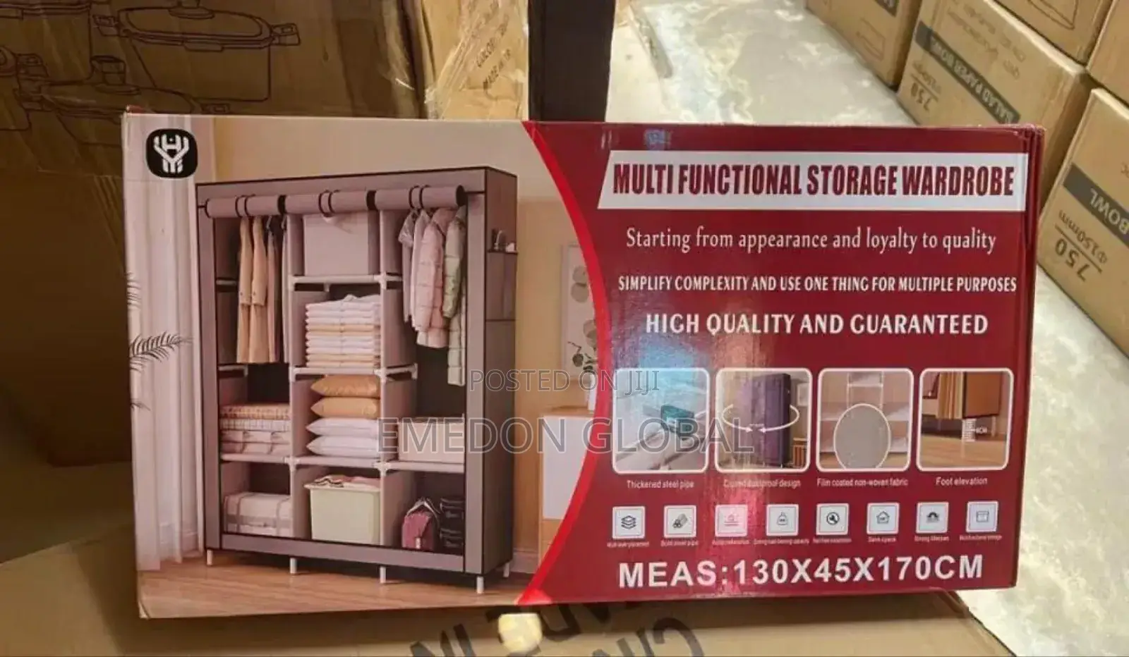 Multifunctional Storage Wardrobe.