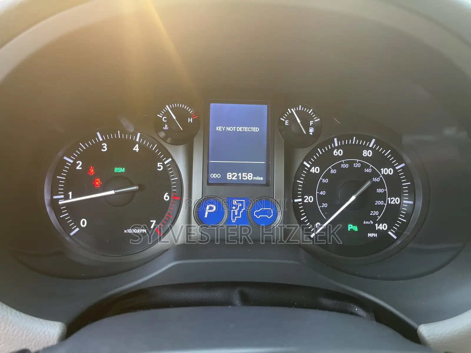 Lexus GX 2019 Blue