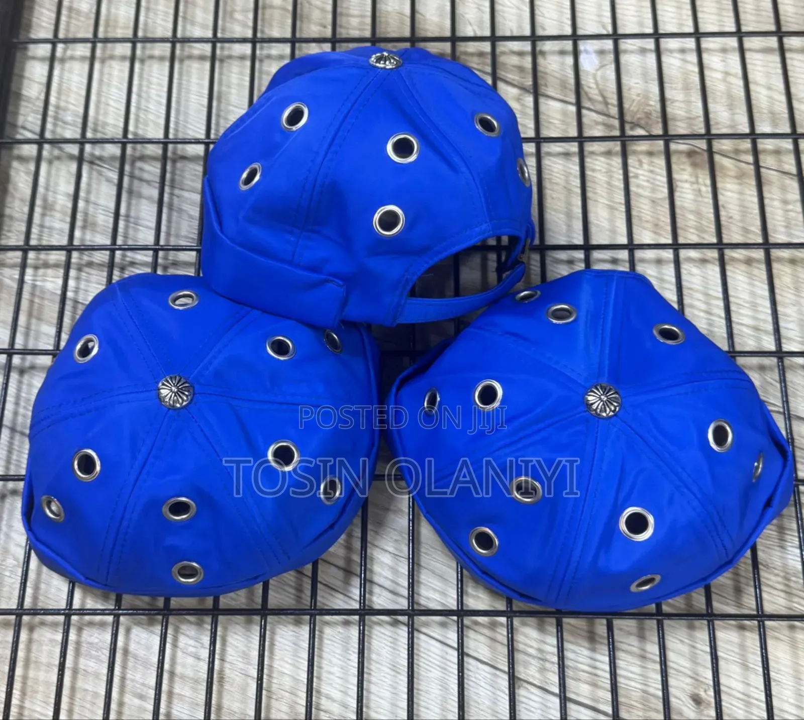 Studded Brimless Docker Cap