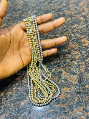 Gold Diamond Cord Necklace