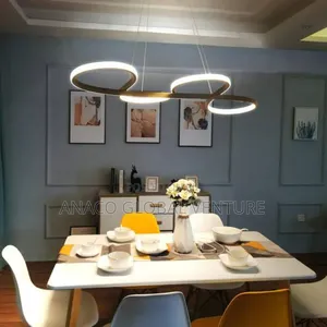 Unique Led Chandelier for Your Dinning 3 Colour Light