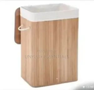 Bamboo Laundry Hamper With Lid