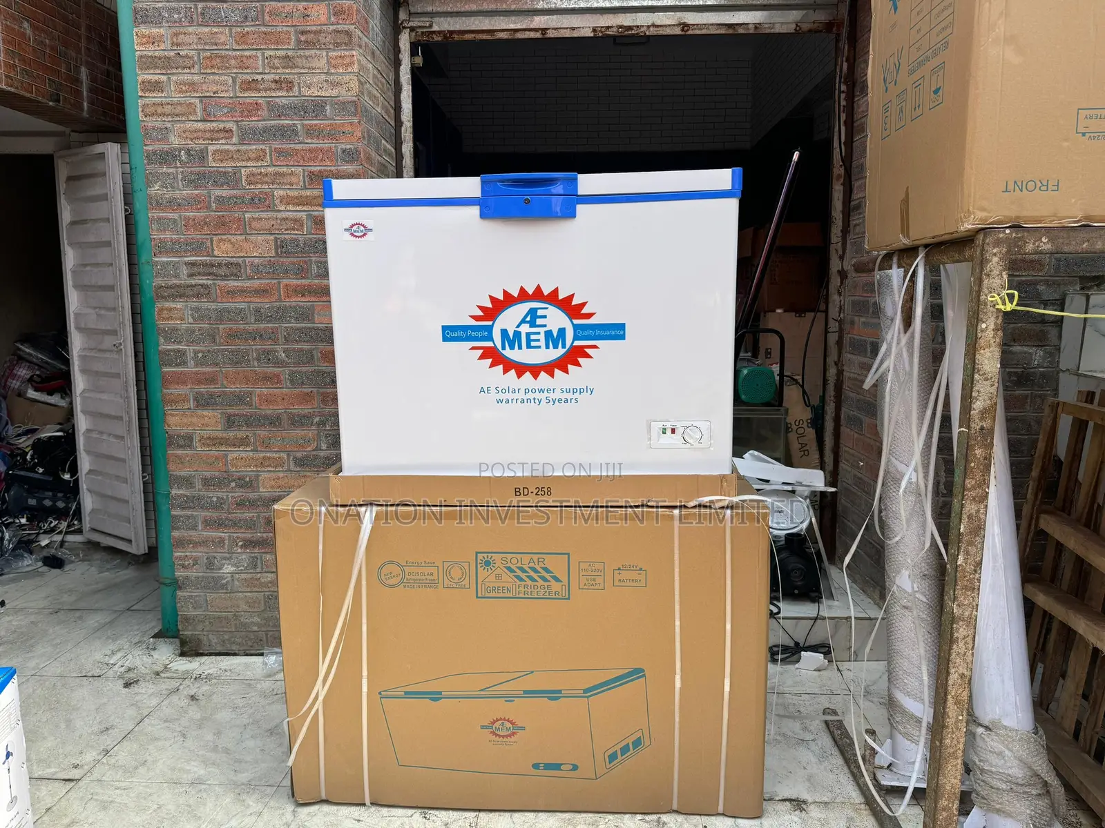 258l Ac/Dc Solar Double Door Freezer – Compact & Efficient