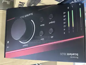 Focusrite Scarlett 18i20 4th Gen Audio Interface (Sound Card)