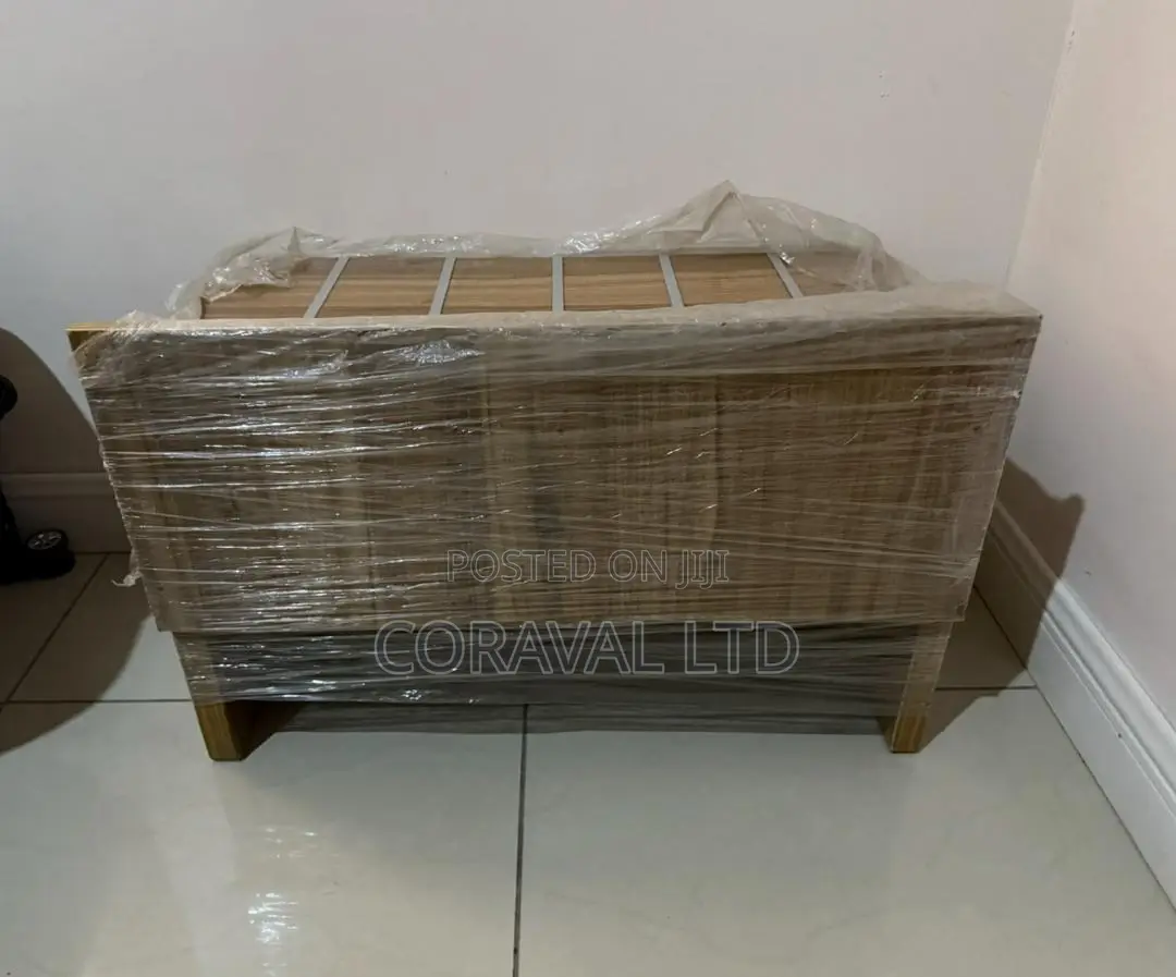 Modern Wooden Side Table / Bedside Table (Brand New)
