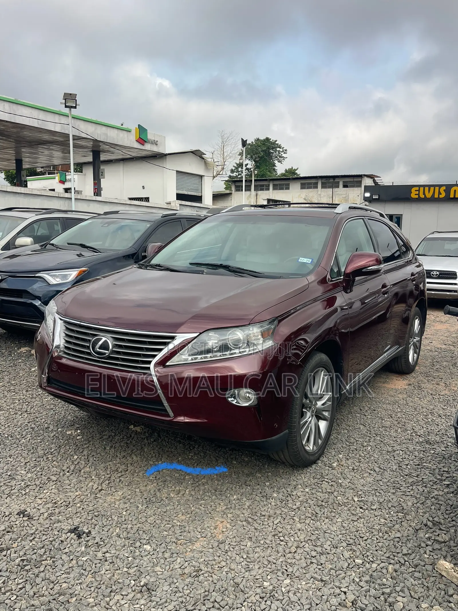Lexus RX 350 FWD 2013 Red