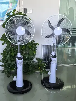 Bm Solar 16 Inches Rechargeable Solar Fan
