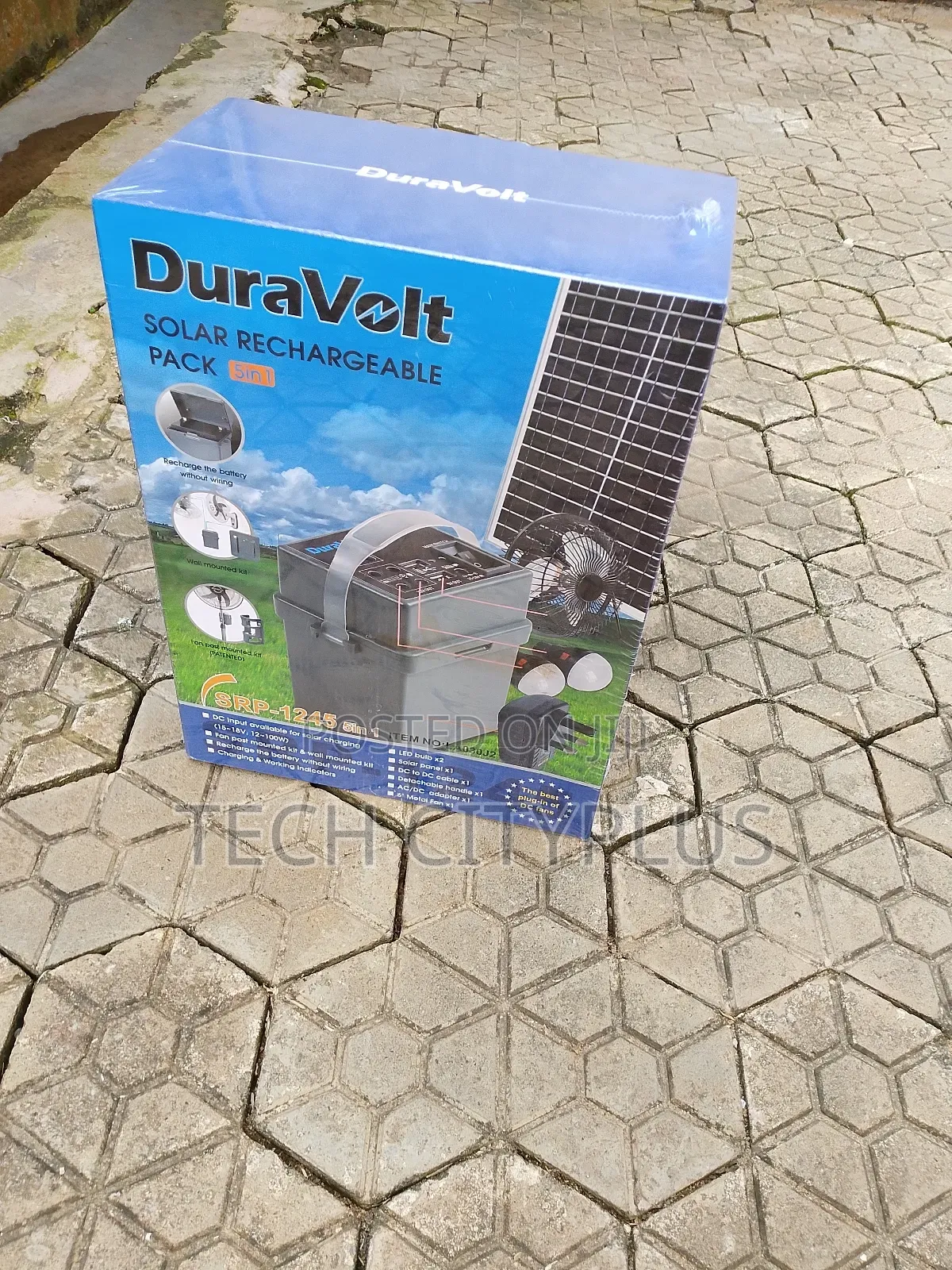 Duravolt SRP-1245 Solar Backup Power Pack
